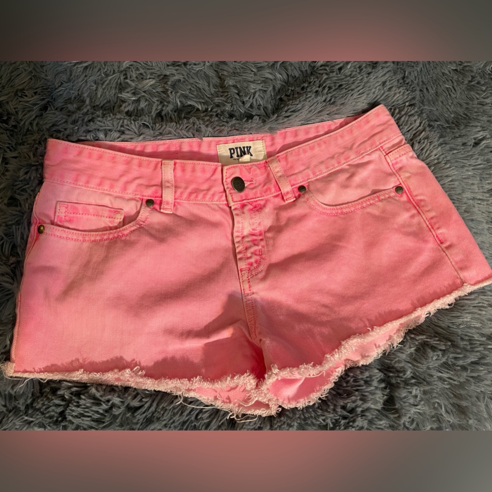 Victoria’s Secret Pink Jean Shorts size 4